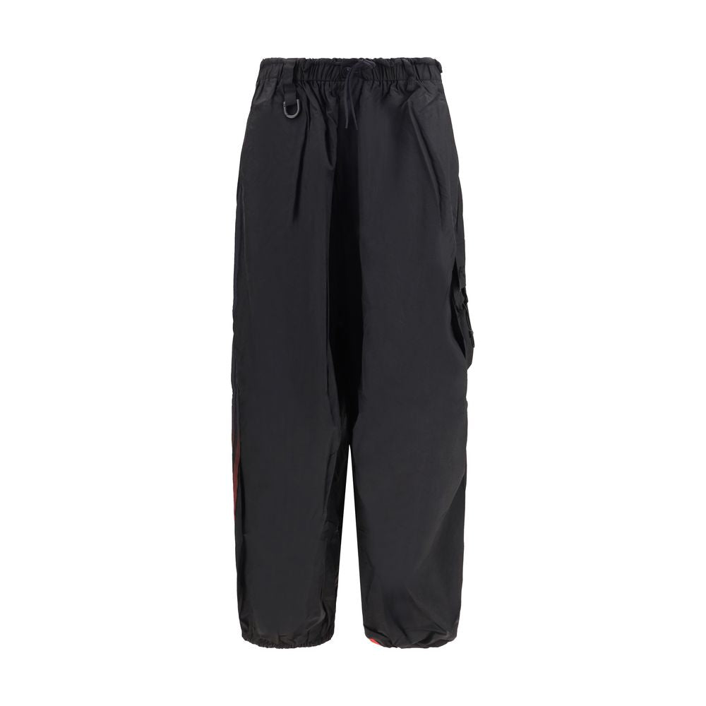 Y-3 Schwarze Cargohose aus Nylon