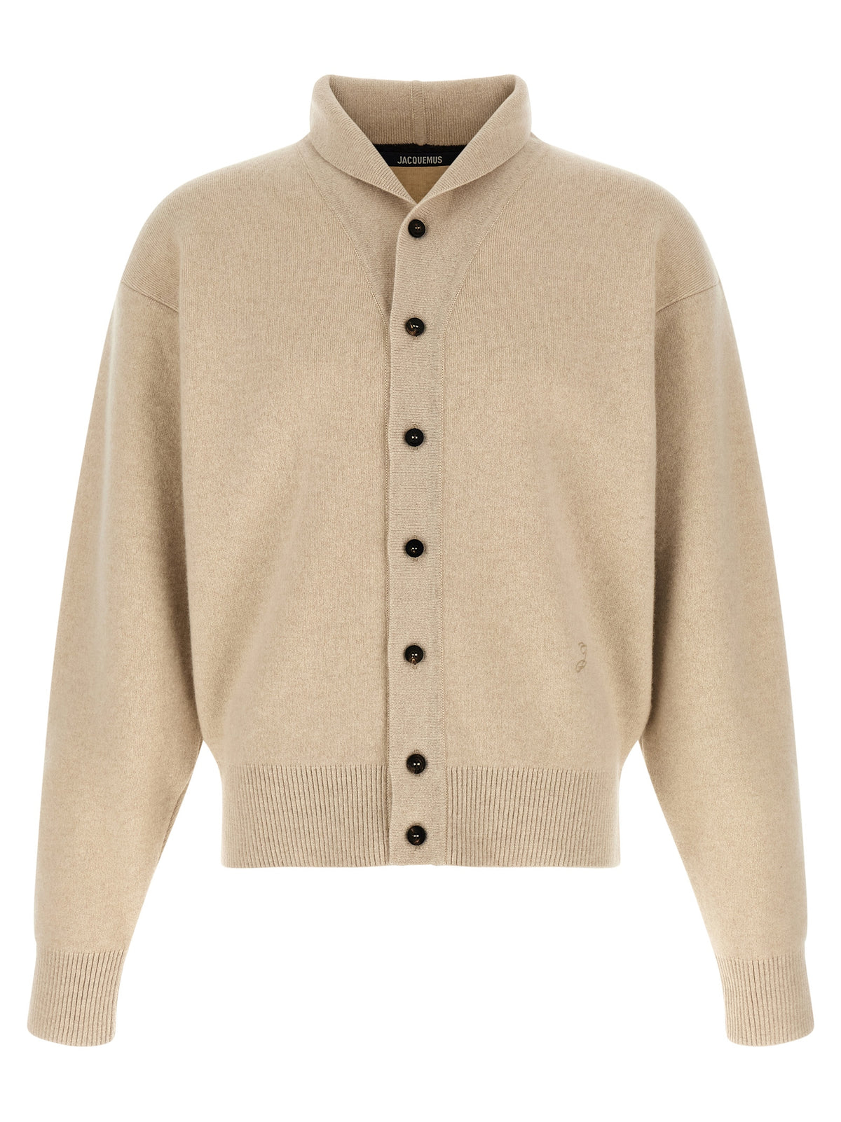Jacquemus Beiger Merino-Wollcardigan