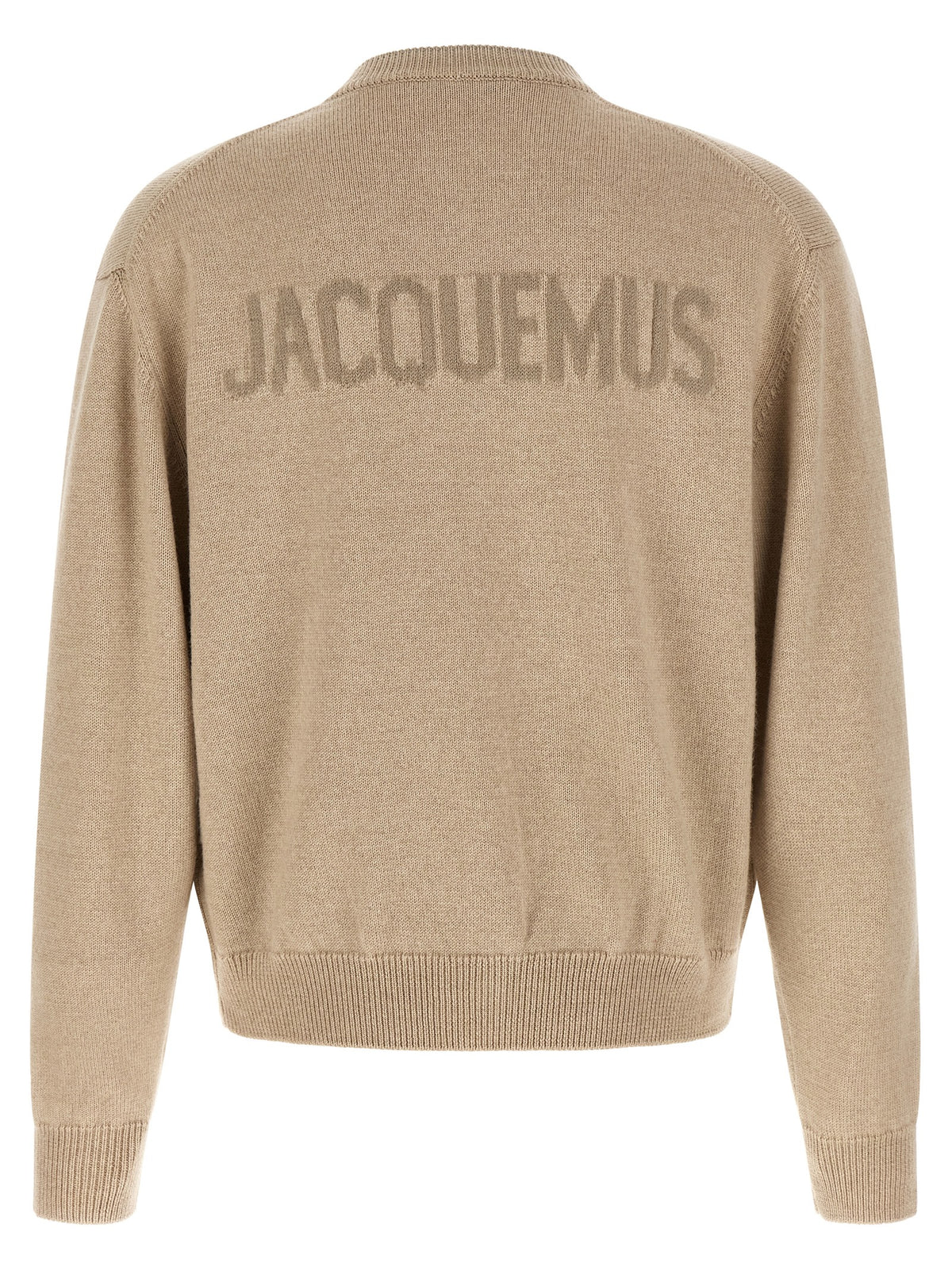 Jacquemus Beiger Merino-Wollcardigan