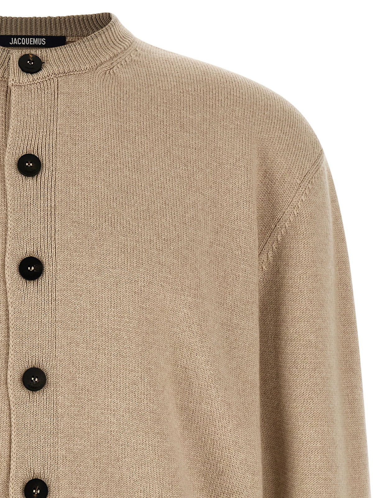 Jacquemus Beiger Merino-Wollcardigan