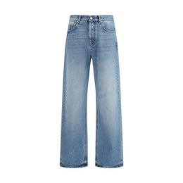 Jacquemus Blaue Baumwolljeans Denim