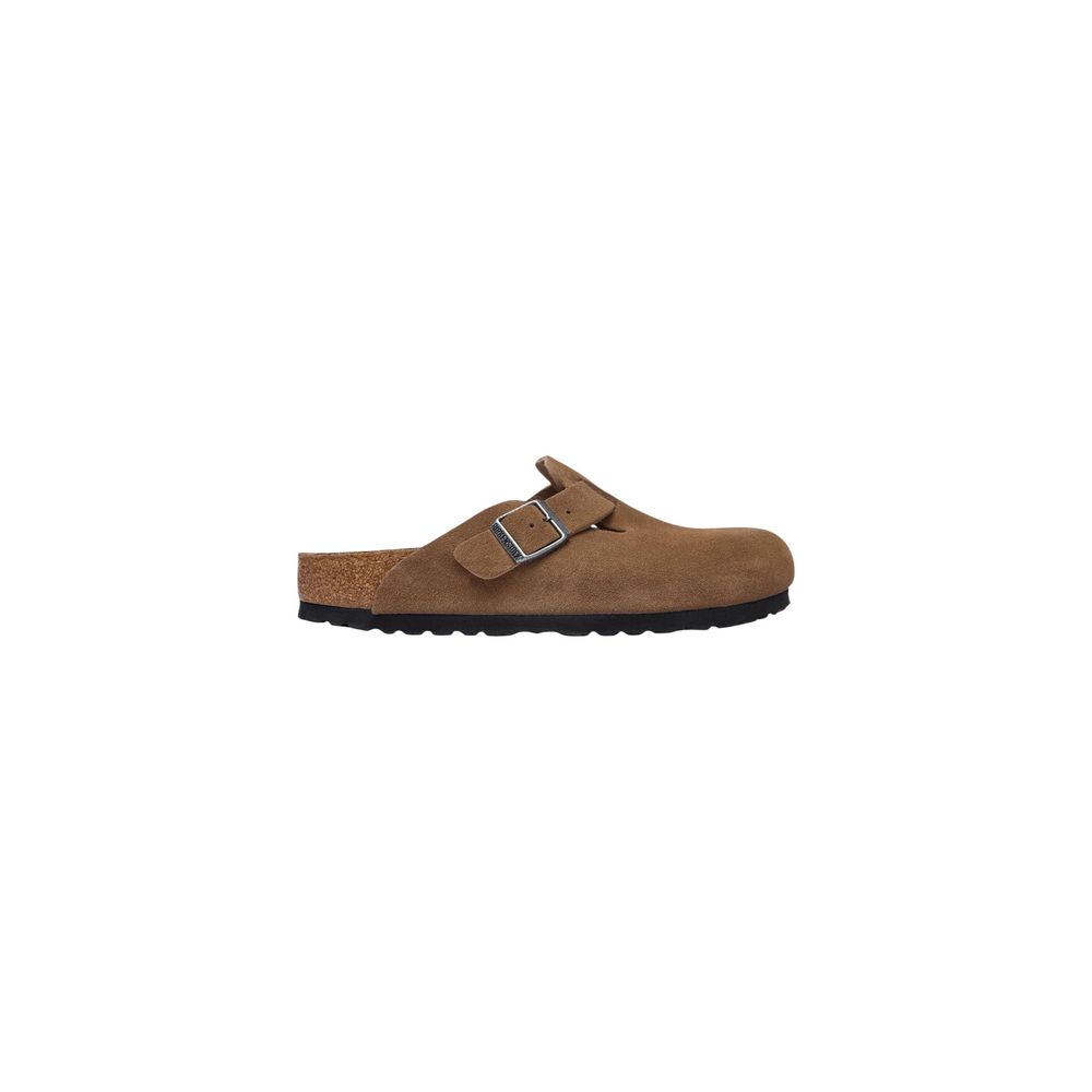 Birkenstock Braune Wildleder-Clogs