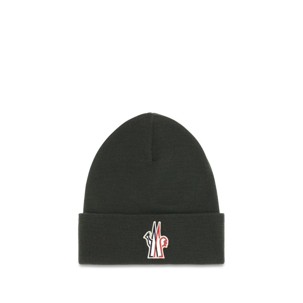 Moncler Grenoble Bicolor Wollmütze Aries Lamm