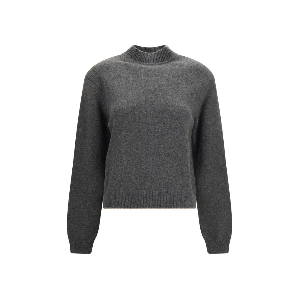 Jacquemus Grauer Kaschmir-Pullover