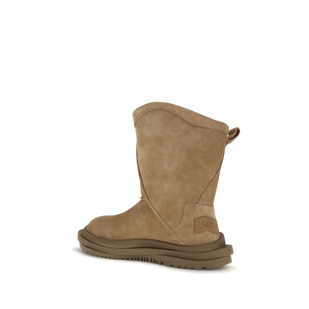 UGG Braune Wildleder-Ankle Boots