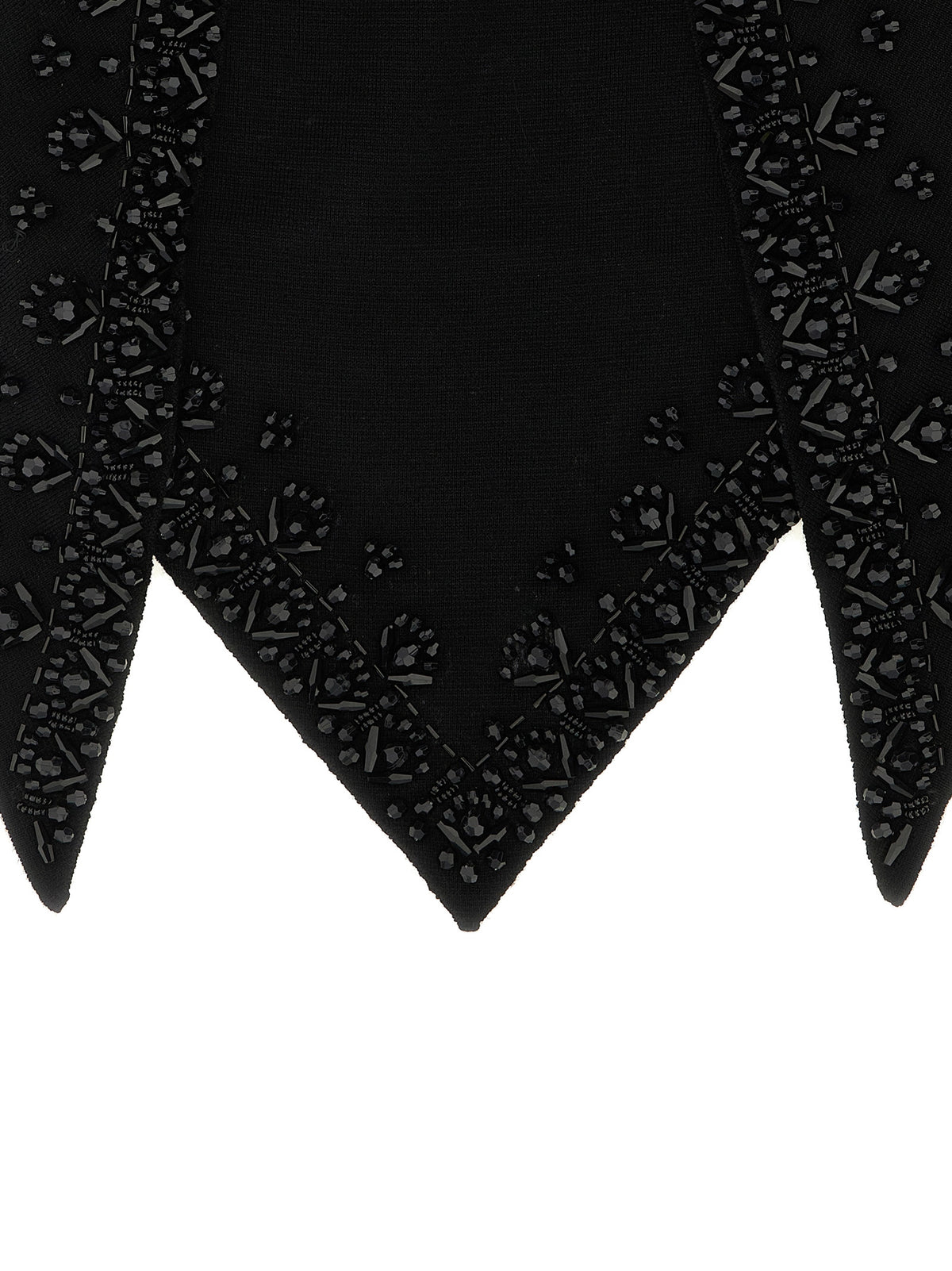 P.A.R.O.S.H. Schwarzer Woll-Foulard