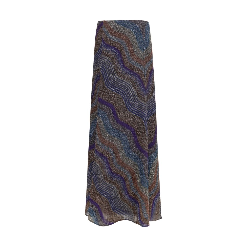 Missoni Mehrfarbiger Viskose-Maxirock