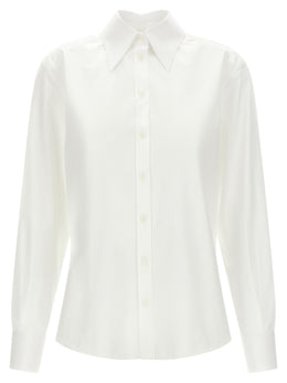 Dolce & Gabbana Weiße Baumwollbluse