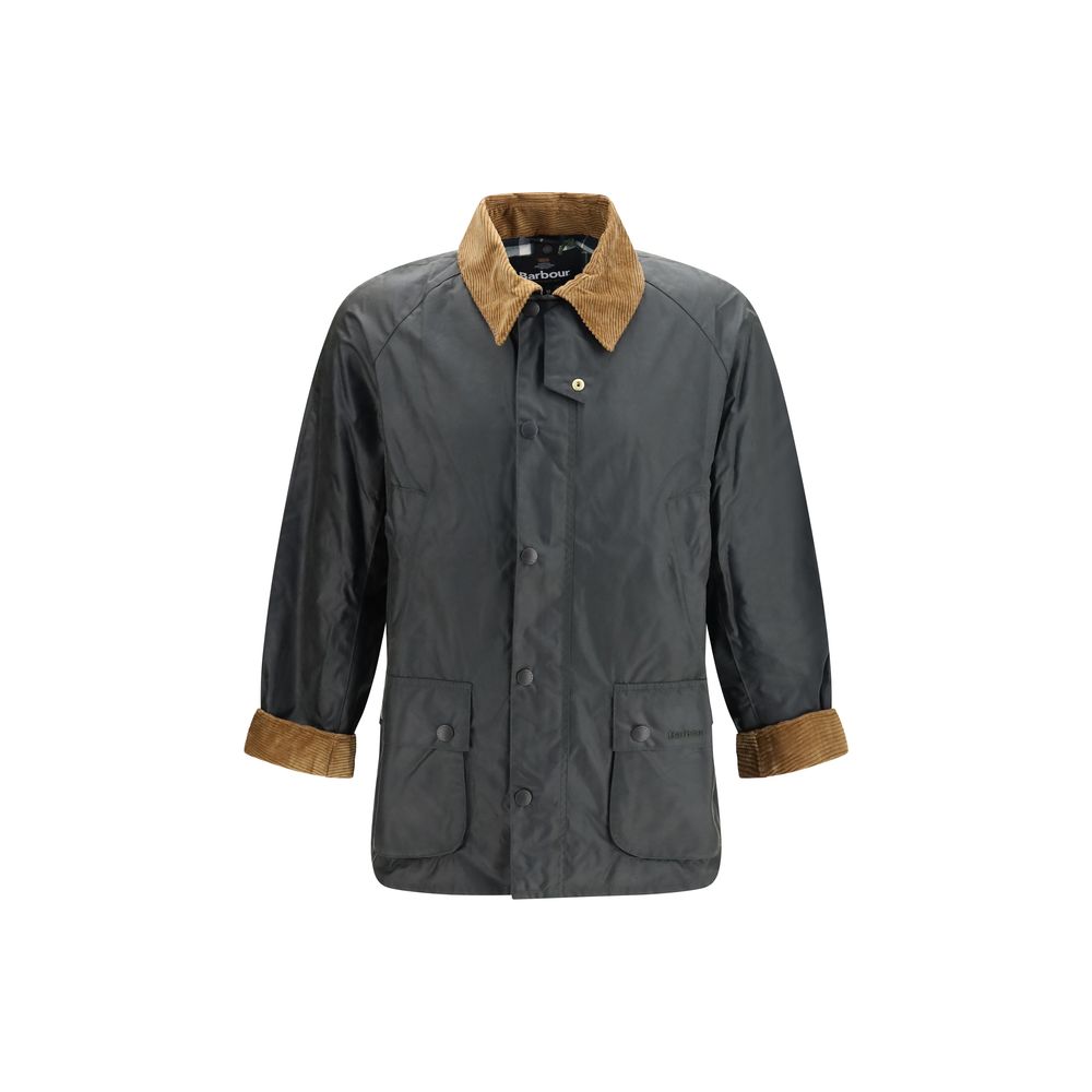 Barbour Baumwolljacke in Zweifarbenoptik
