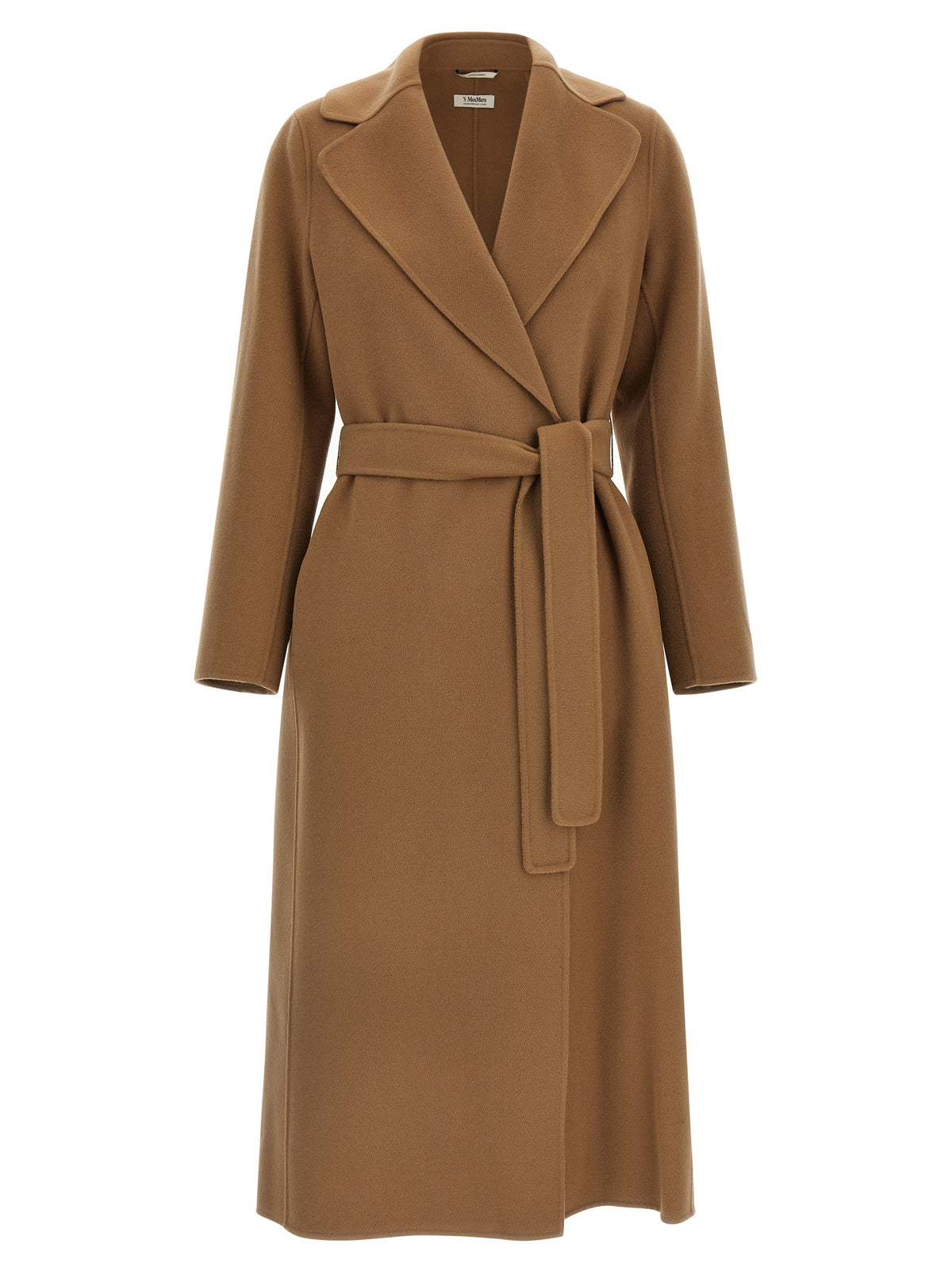 'S Max Mara Beiger Wollmantel