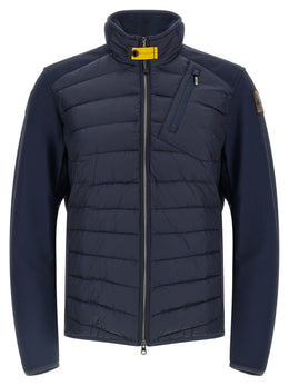 Parajumpers Blaue Polyamid-Jacke in voller Länge