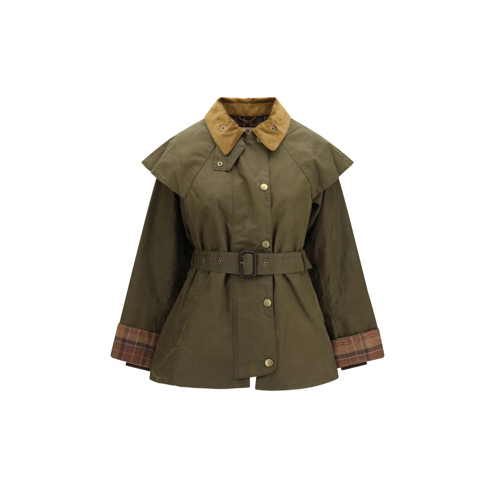 Barbour Baumwolljacke in Zweifarbenoptik