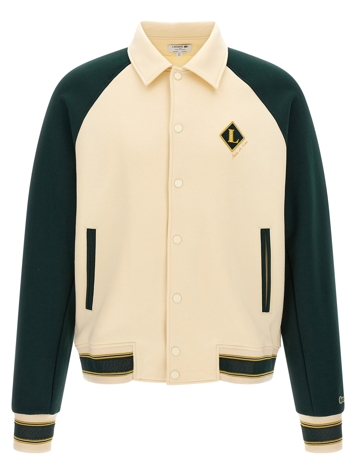 Lacoste Mehrfarbige Baumwoll-Bomberjacke