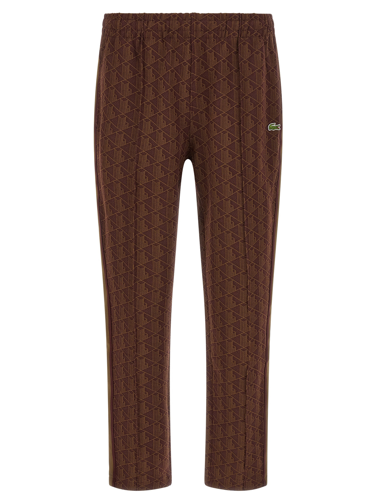 Lacoste Braune Polyester-Jogginghose (Trainingshose)