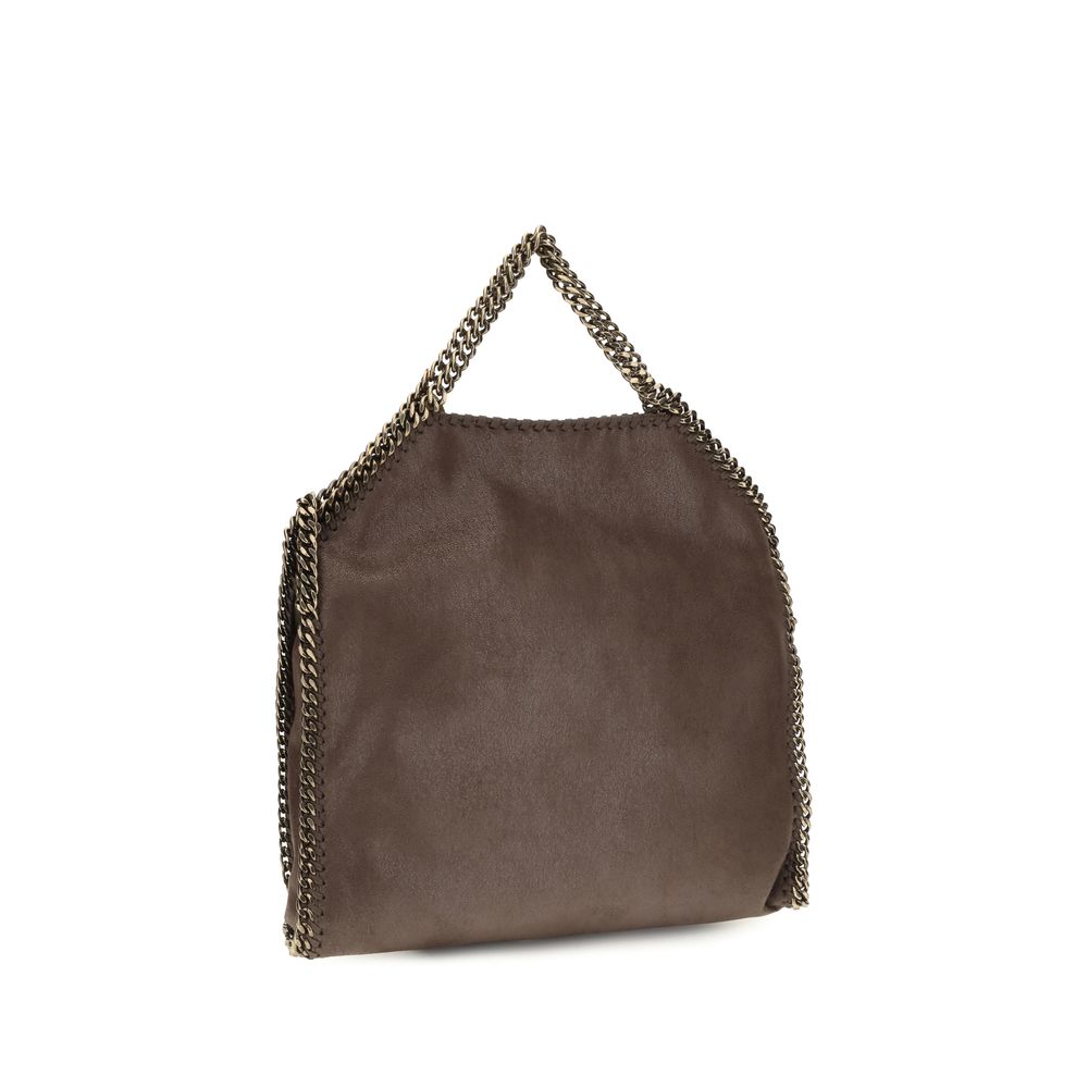 Stella McCartney Schultertasche aus braunem Polyamid