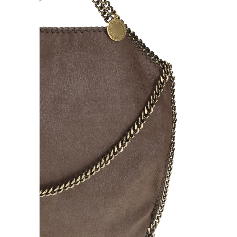 Stella McCartney Schultertasche aus braunem Polyamid