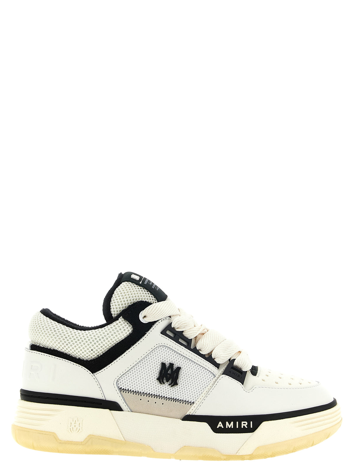 Amiri Weiße Kalbsleder Chunky Sneaker