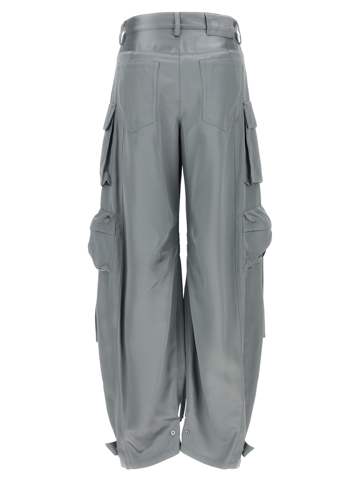 The Attico Graue Viskose Cargo-Hose