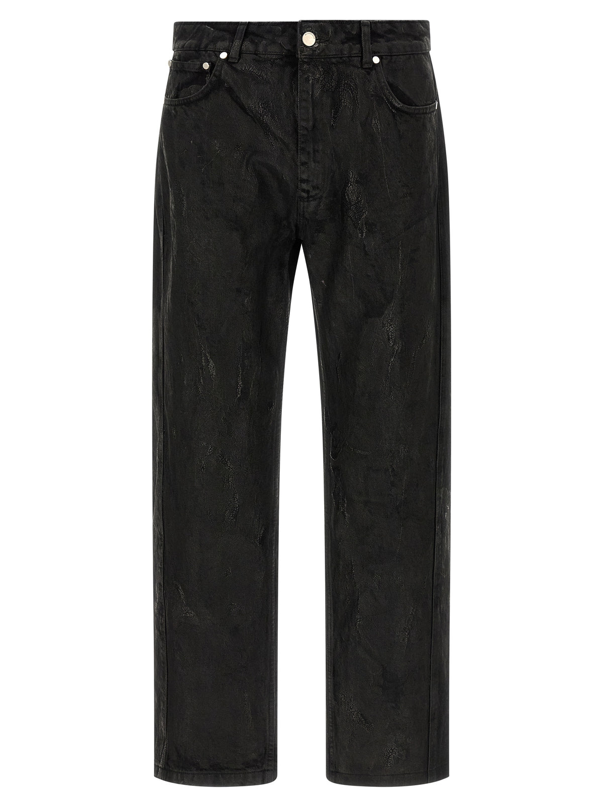 44 Label Group Schwarze Baumwolljeans Denim