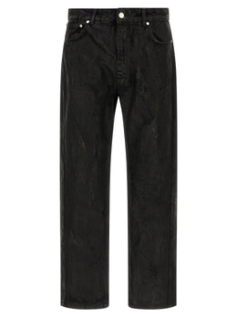 44 Label Group Schwarze Baumwolljeans Denim