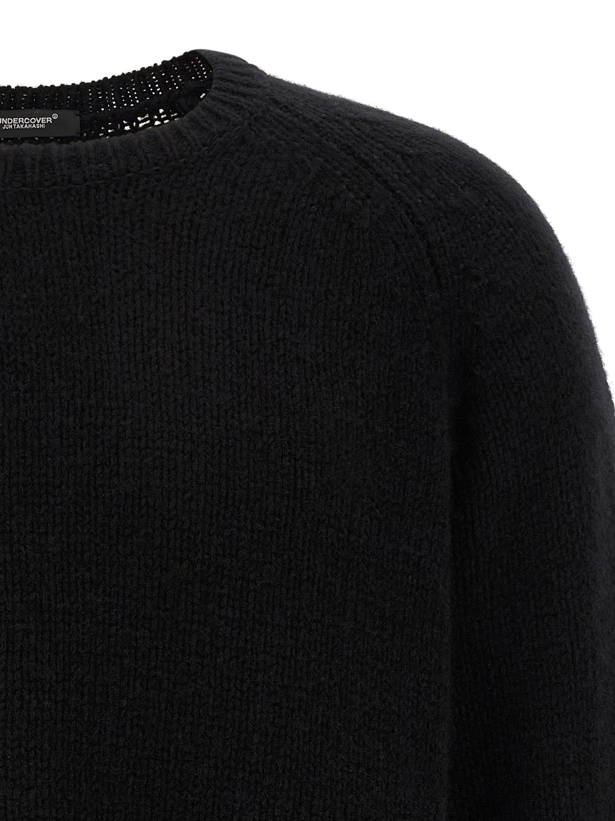 Undercover Schwarzer Wollcardigan
