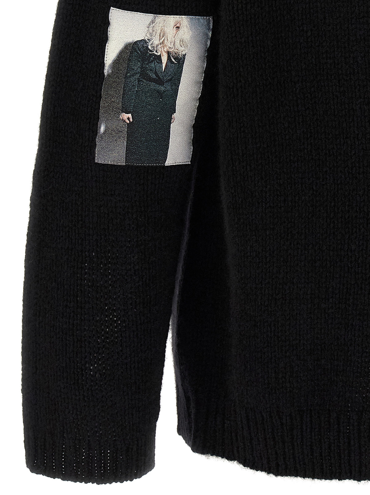 Undercover Schwarzer Wollcardigan
