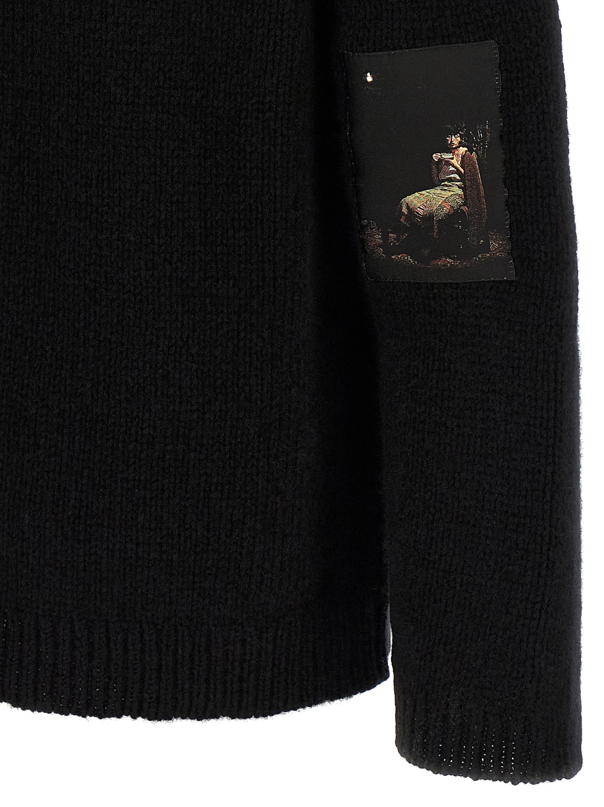 Undercover Schwarzer Wollcardigan