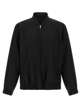 Undercover Schwarzer Woll-Bomber