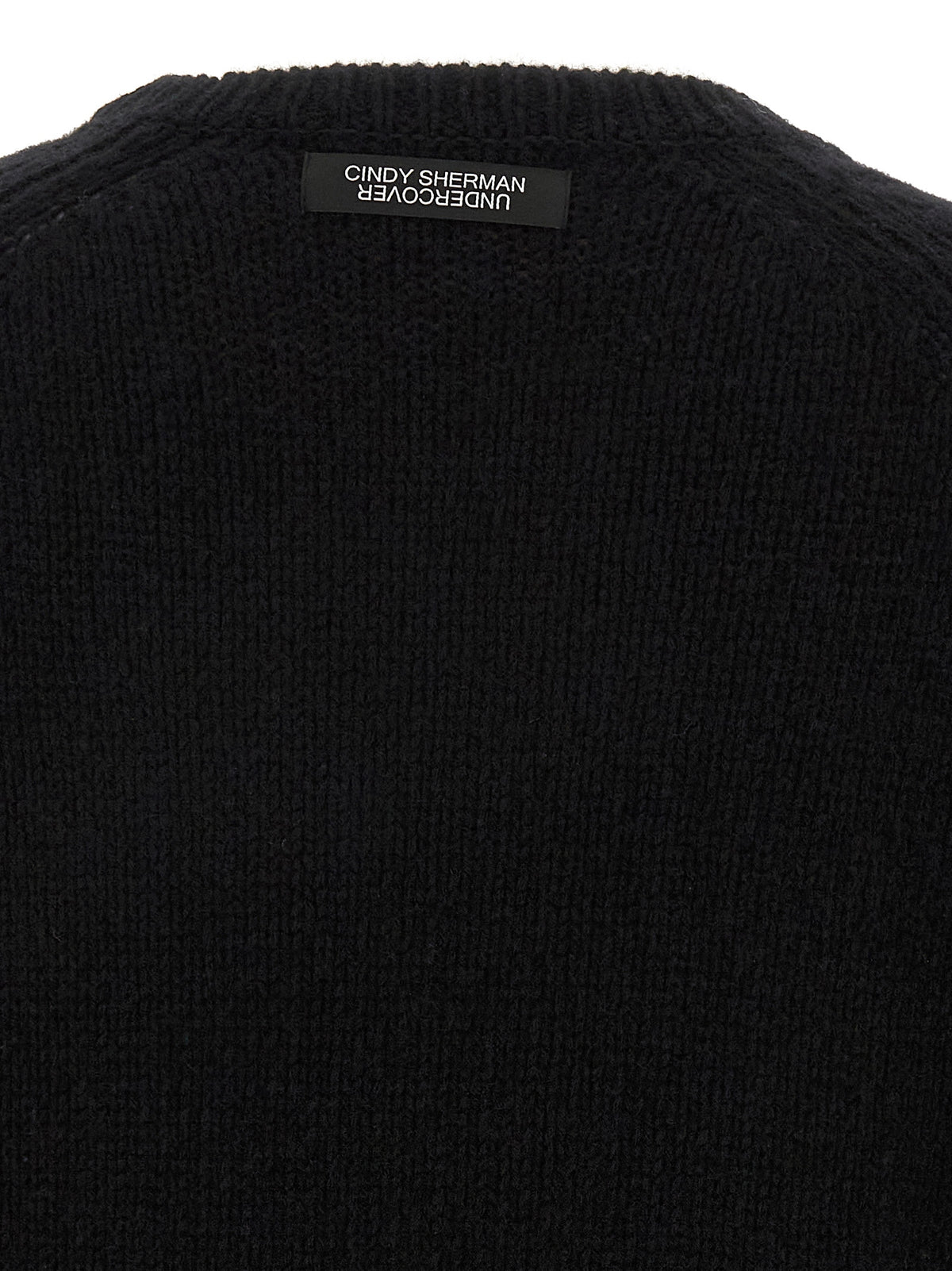 Undercover Schwarzer Wollcardigan