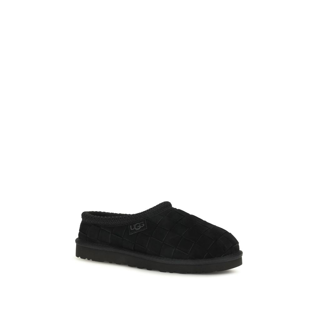 UGG Schwarze Mules aus Wildleder
