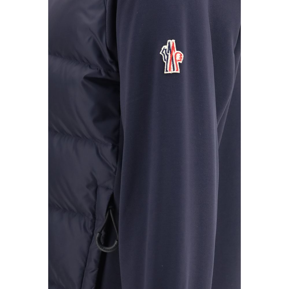 Moncler Grenoble Blauer Polyester-Sweatshirt