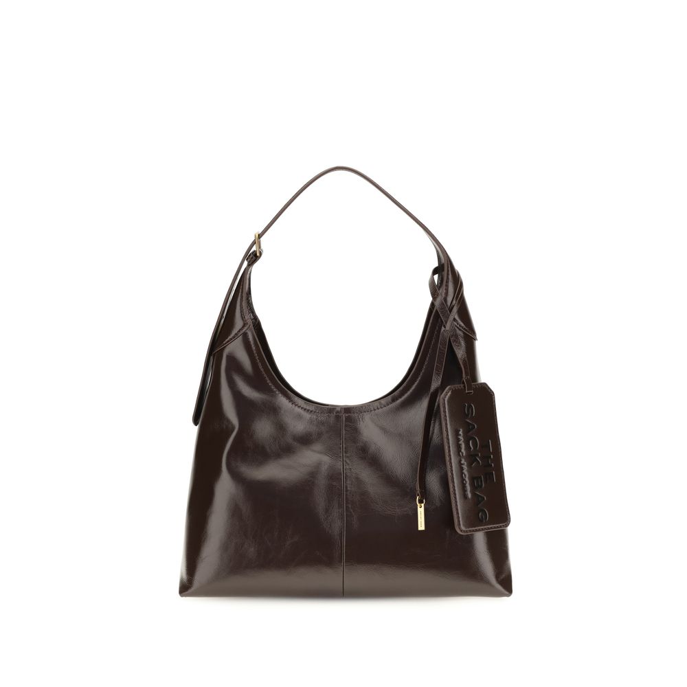 Marc Jacobs Braune Kalbsleder Bos Taurus Schultertasche