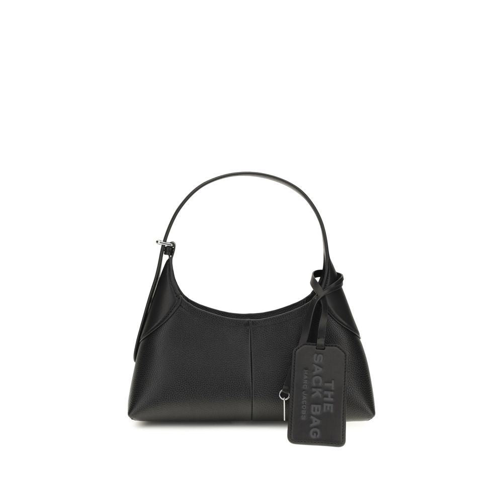 Marc Jacobs Schwarze Bos Taurus Kalbsleder Schultertasche