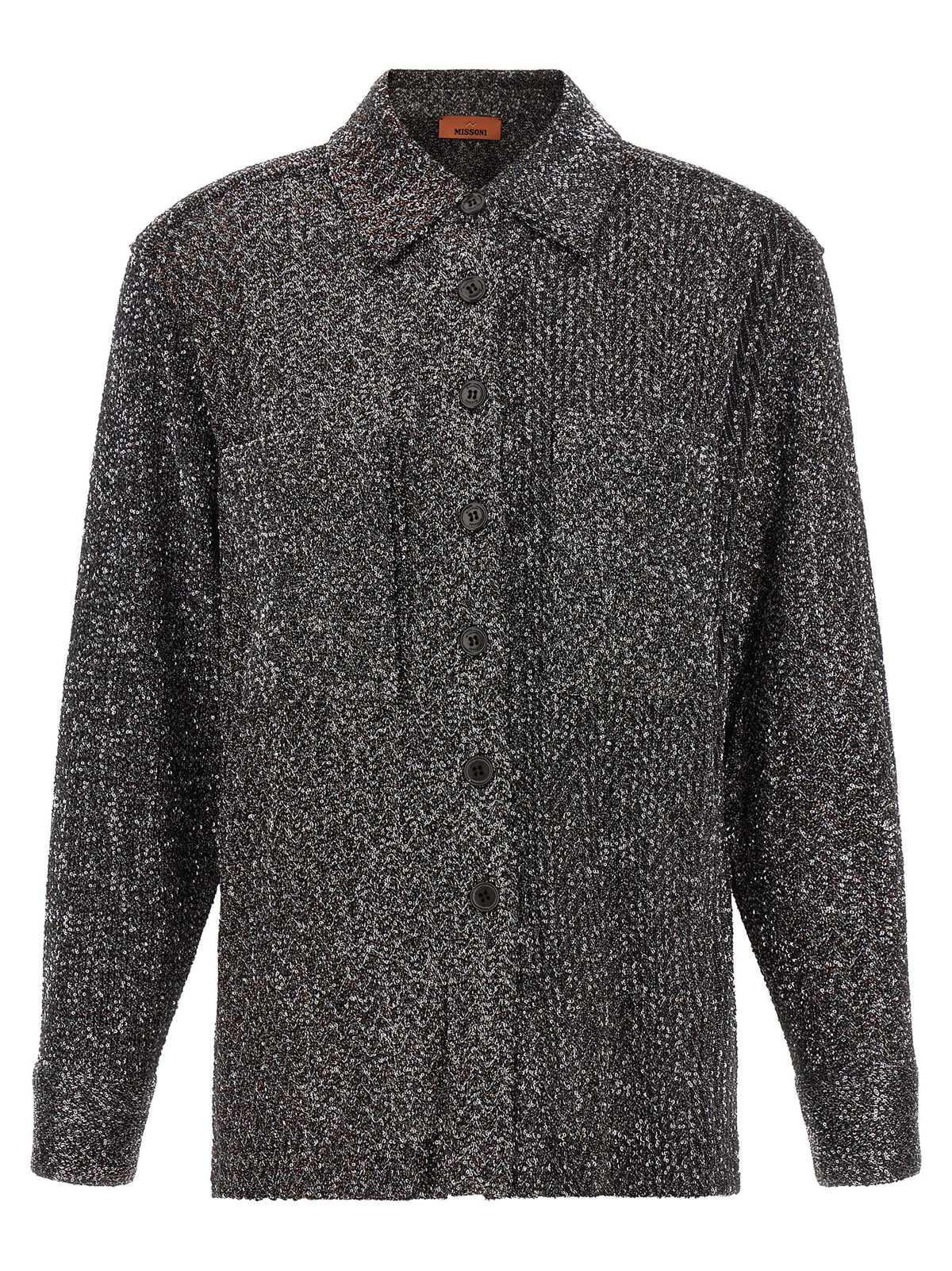Missoni Graue Polyamid-Bluse