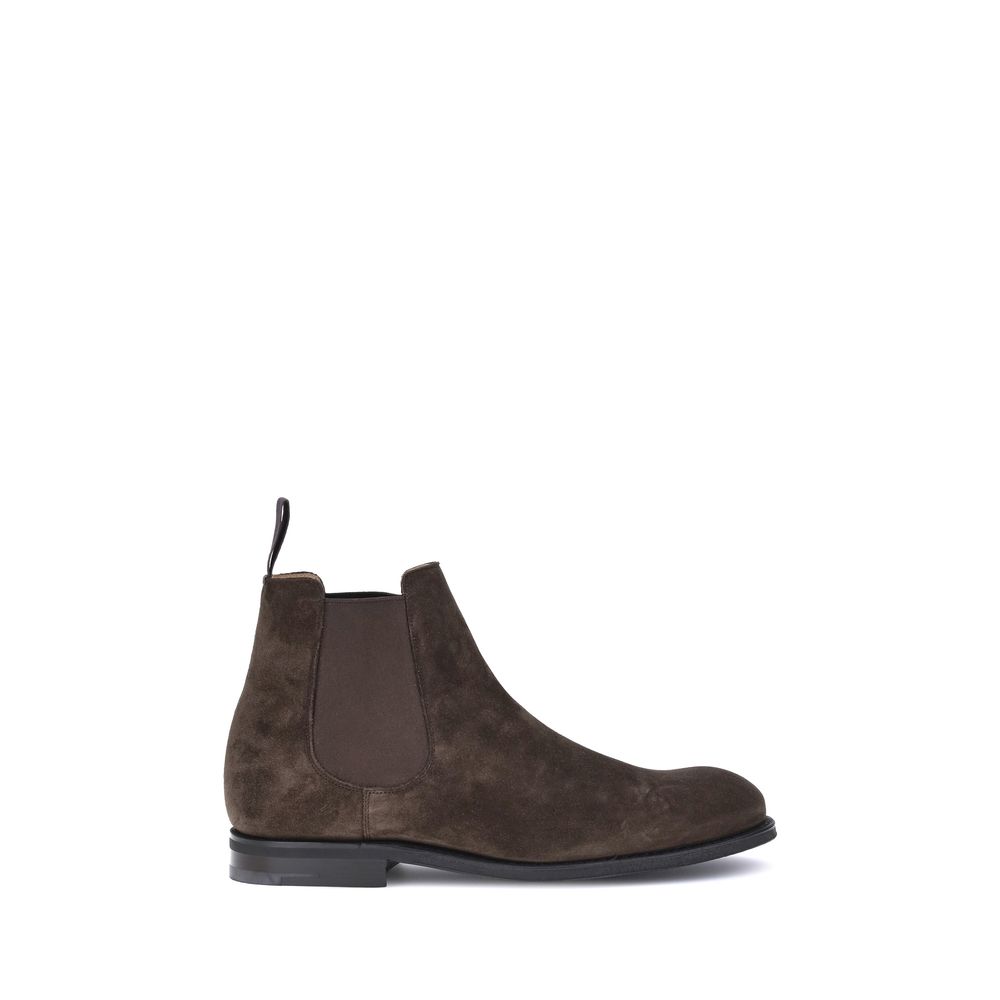 Church's Braune Kalbshaut Bos Taurus Chelsea-Boots