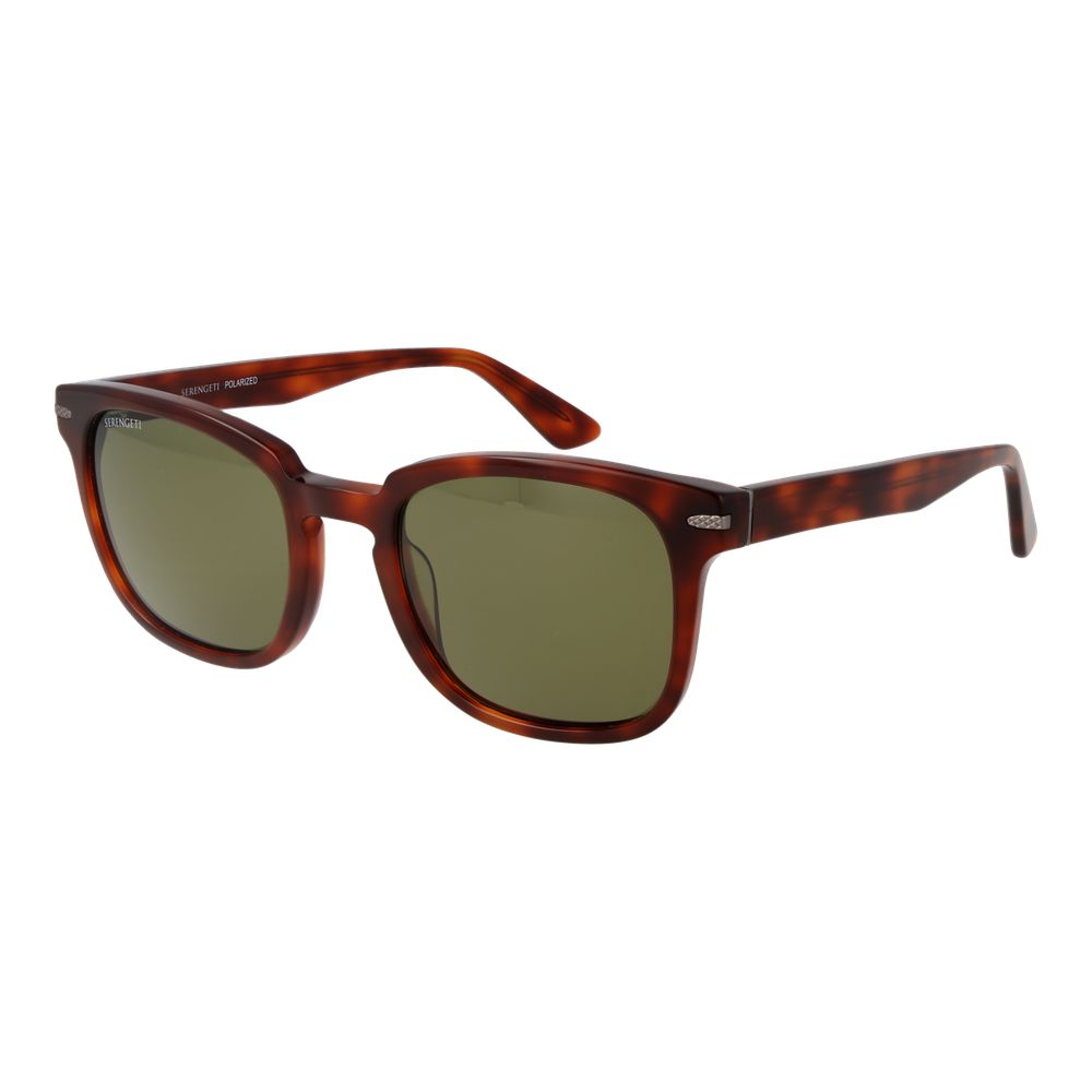 Serengeti Braune Sonnenbrille aus Acetat