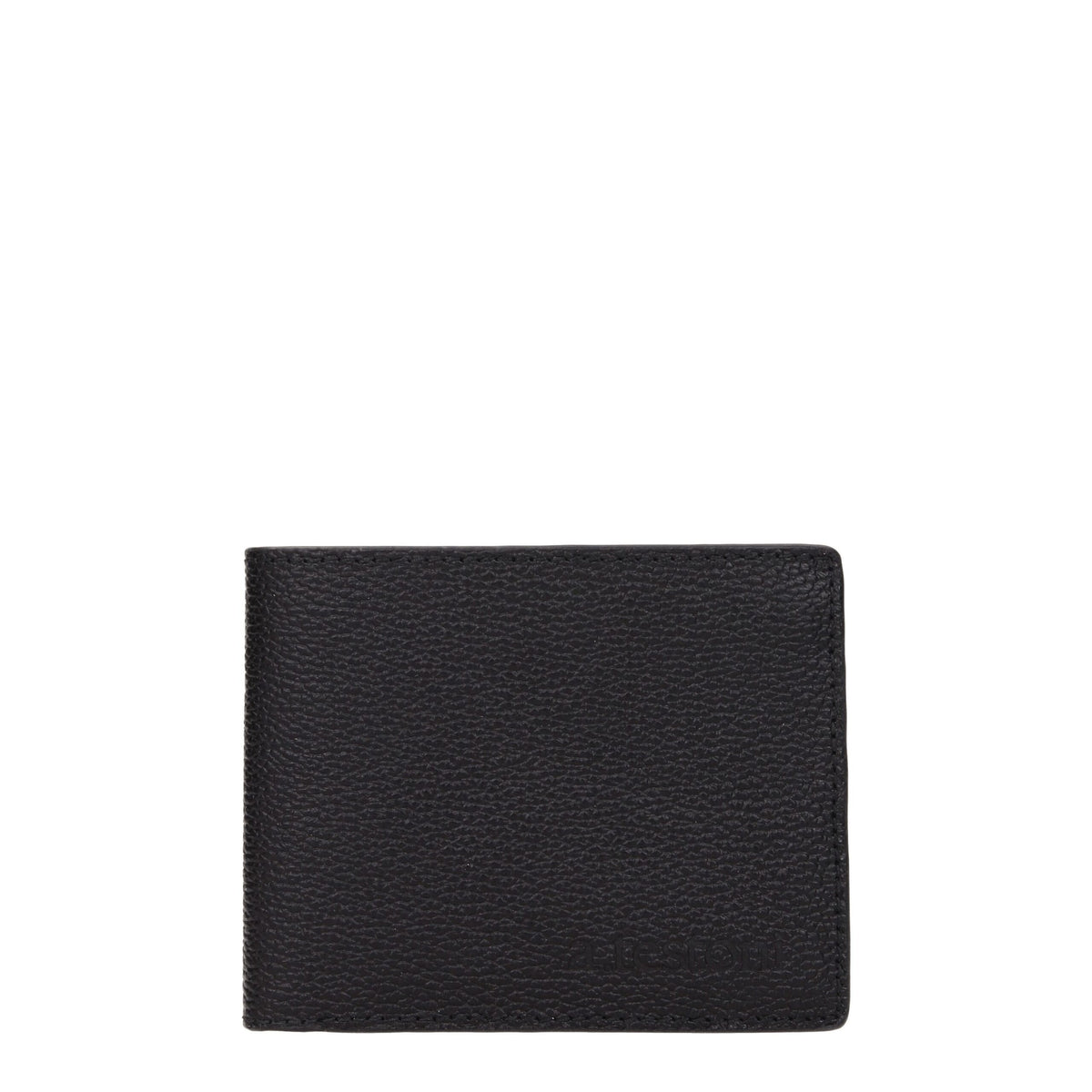 Testoni Schwarzes Leder Portemonnaie