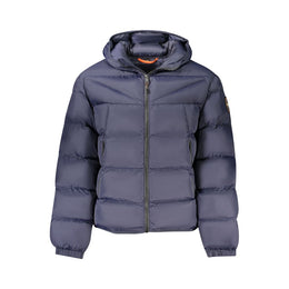 Napapijri Blaue Herrenjacke aus Polyamid