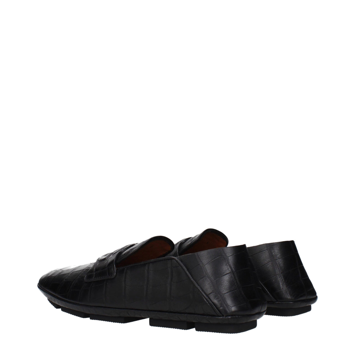 Dolce & Gabbana Schwarze Leder Loafer zum Hineinschlüpfen